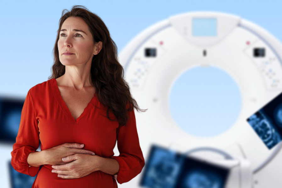 Комплекс МРТ "Причина боли в животе Ж"